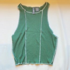 Sky and Sparrow green tank, XS